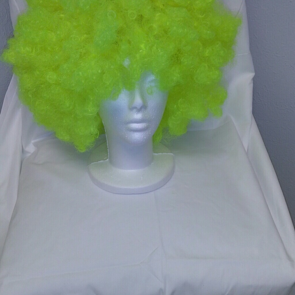 Yellow wig
